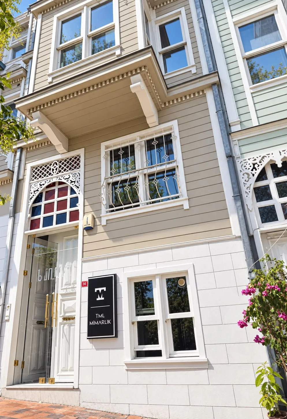 TML Mimarlık’ın İstanbul Bebek’teki ofisinin bulunduğu tarihi bina
