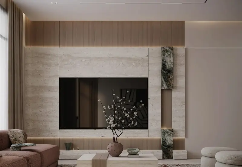 Acarkent Villa projesi, salon — görsel 5