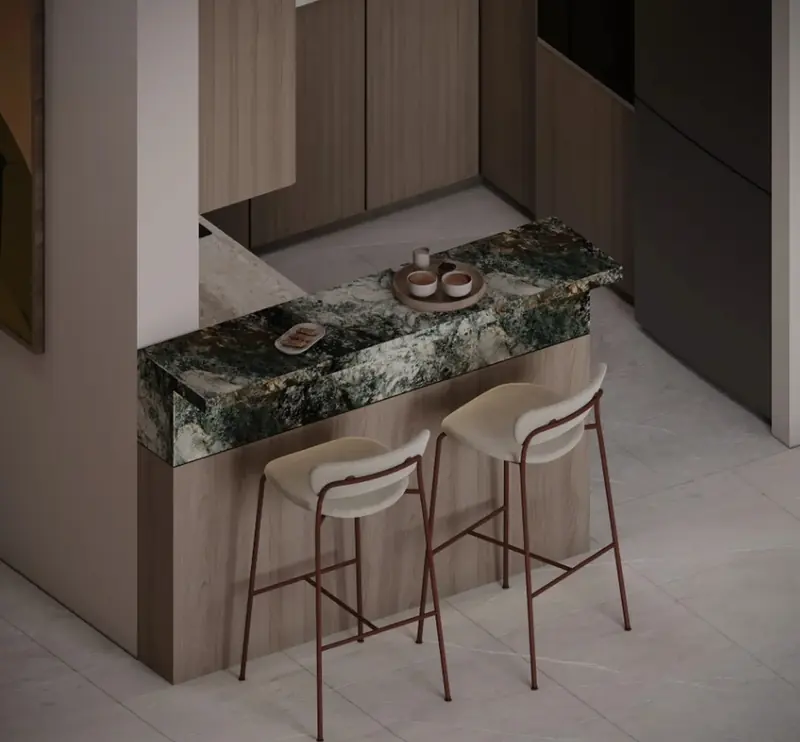 Acarkent Villa projesi, salon — görsel 12