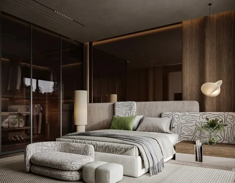 Acarkent Villa projesi, yatak odası — görsel 19