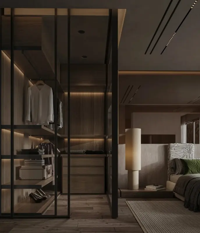 Acarkent Villa projesi, yatak odası — görsel 30