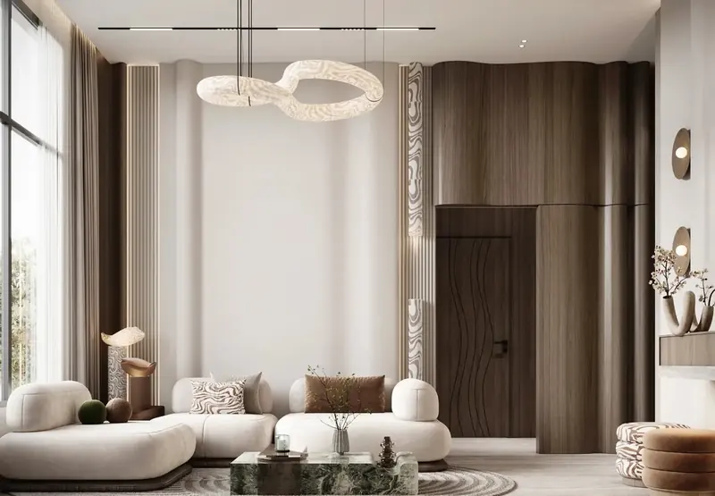 Beytepe Villa projesi, salon — görsel 11