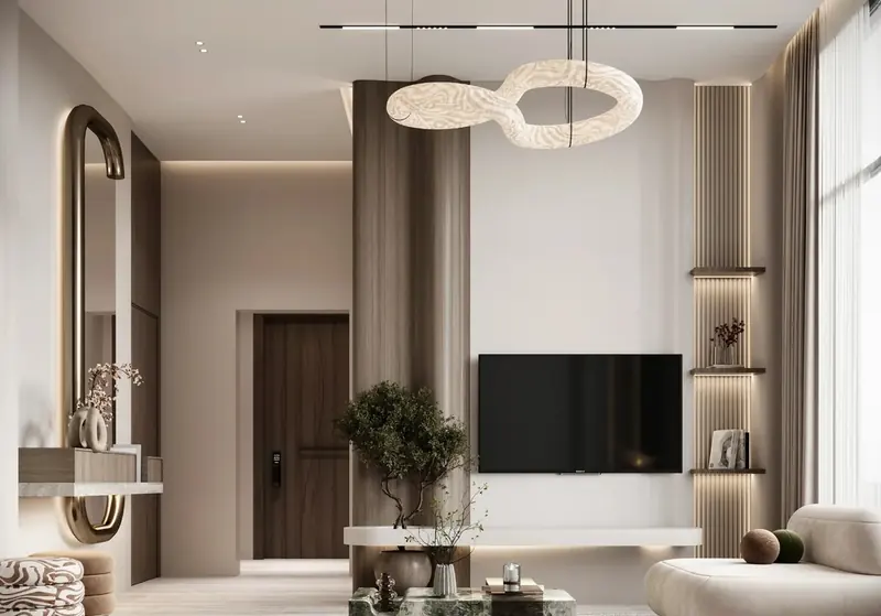 Beytepe Villa projesi, salon — görsel 12