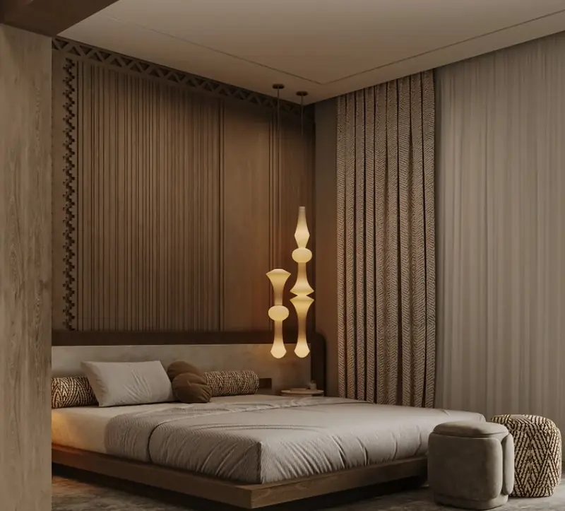 Beytepe Villa projesi, yatak odası — görsel 27