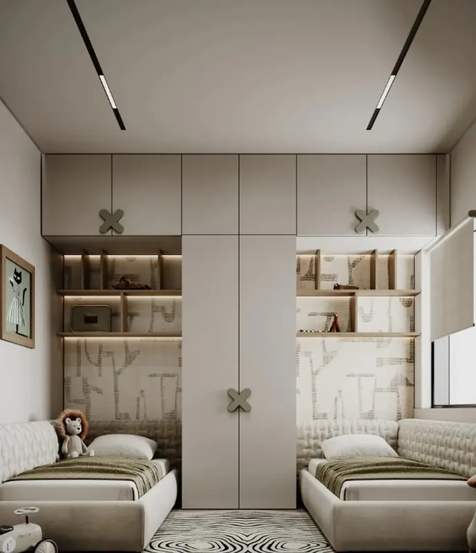 Beytepe Villa projesi, çocuk odası — görsel 32