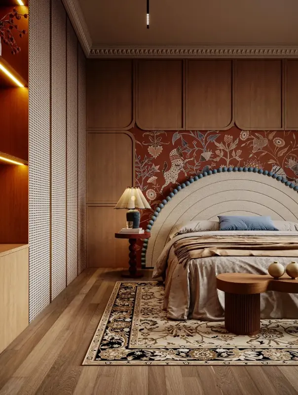 Uskumruköy Villa projesi, yatak odası — görsel 20