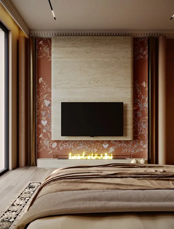 Uskumruköy Villa projesi, yatak odası — görsel 21