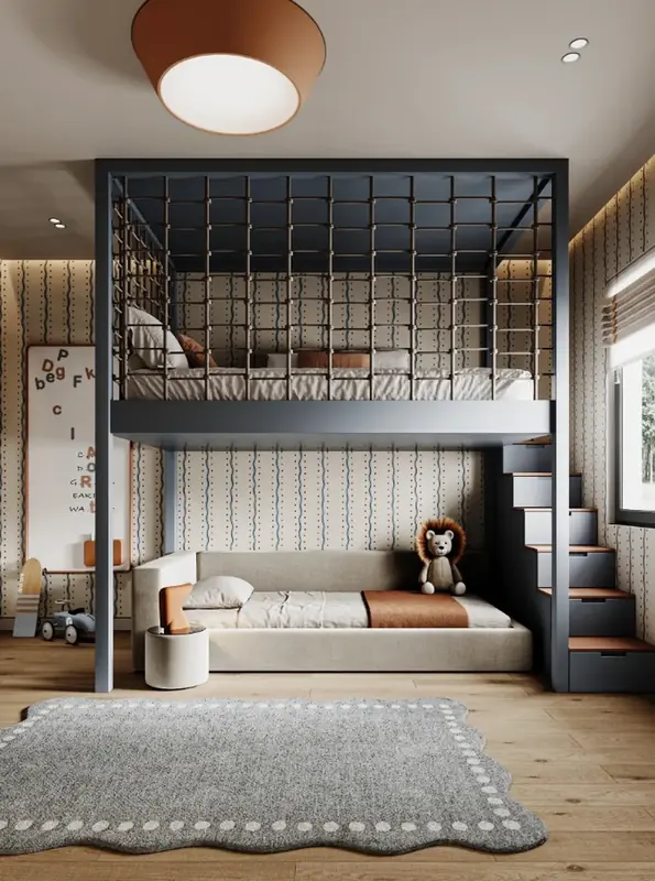 Uskumruköy Villa projesi, çocuk odası — görsel 25