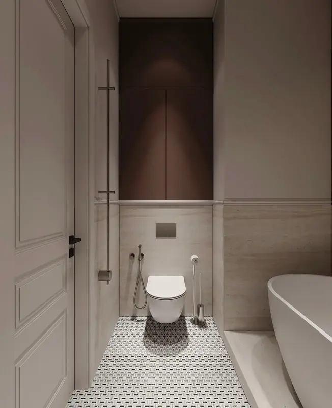 Uskumruköy Villa projesi, banyo — görsel 36