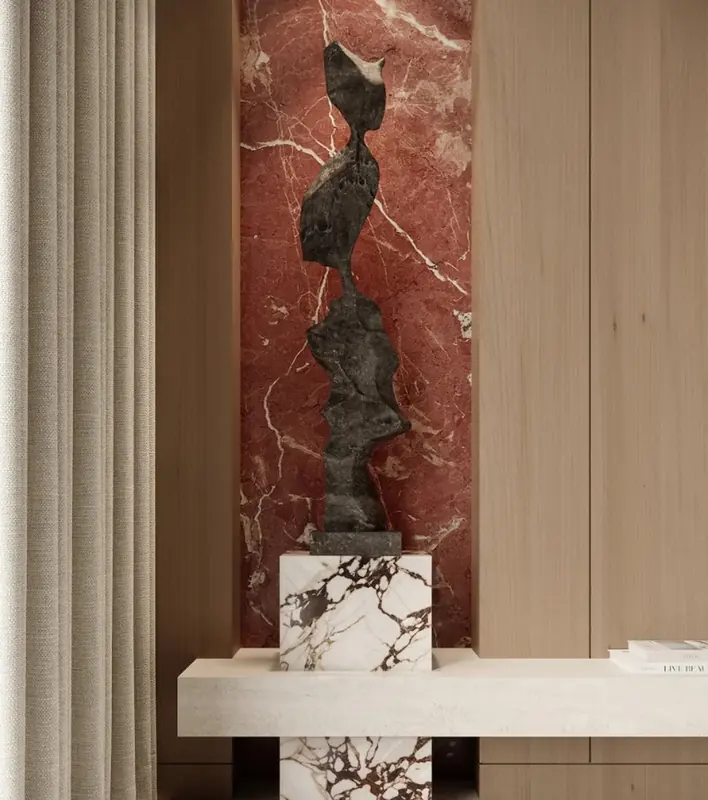 Uskumruköy Villa projesi, salon — görsel 8