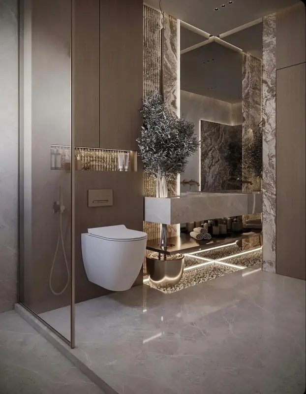 Uskumruköy Villa projesi, banyo — görsel 72