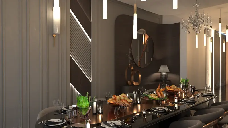 Vantage Konutları projesi, salon — görsel 18