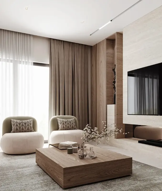 Yaşamkent Villa projesi, salon — görsel 14