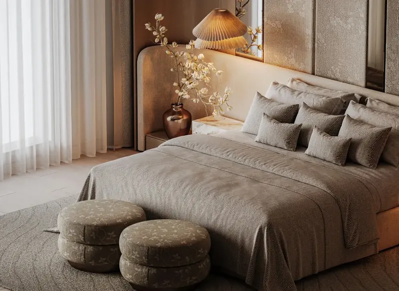 Yaşamkent Villa projesi, yatak odası — görsel 24