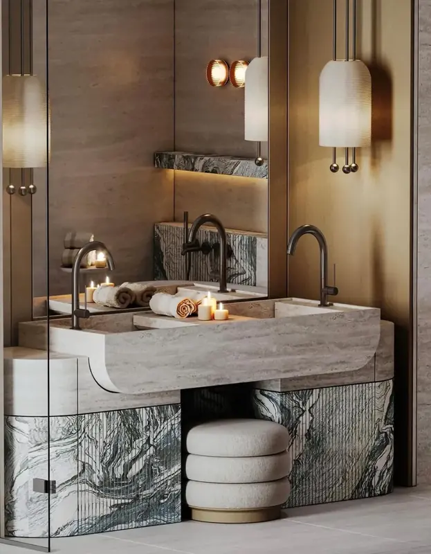 Yaşamkent Villa projesi, banyo — görsel 48